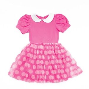 Taylor Joelle Pink Polka Dot Vacation 2.0 Dress